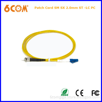 2.0mm Ofnp Sx ST-LC Upc Fiber Optic Patch Cord